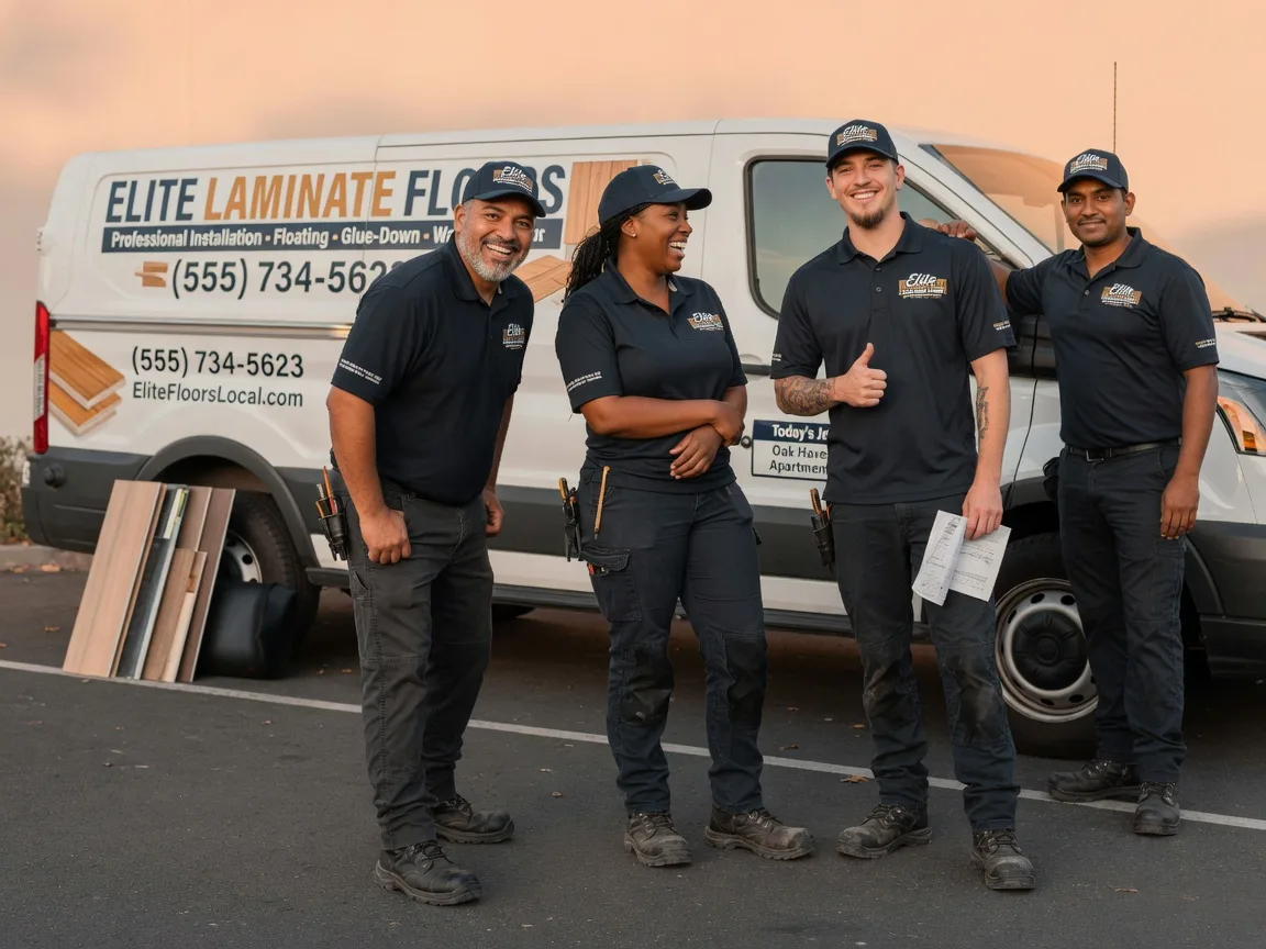 Laminate flooring installation company in Rothschild, WI